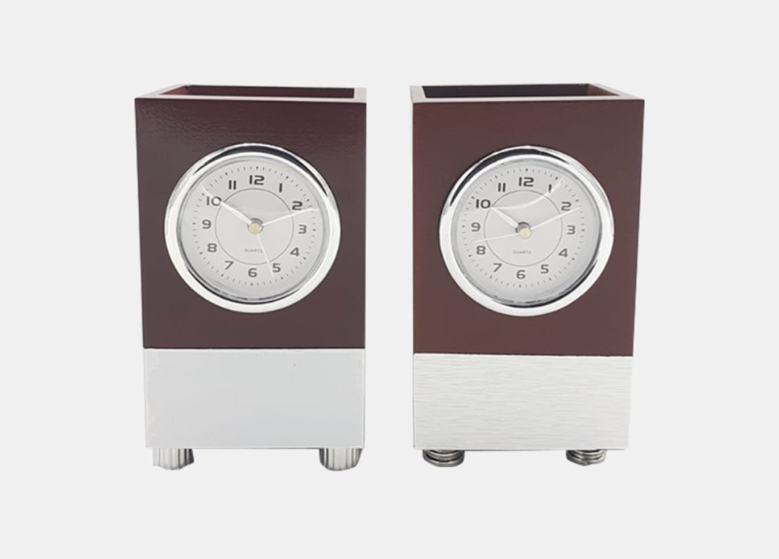 TROOLE MERCHANDISE - Jam Meja Kayu 2