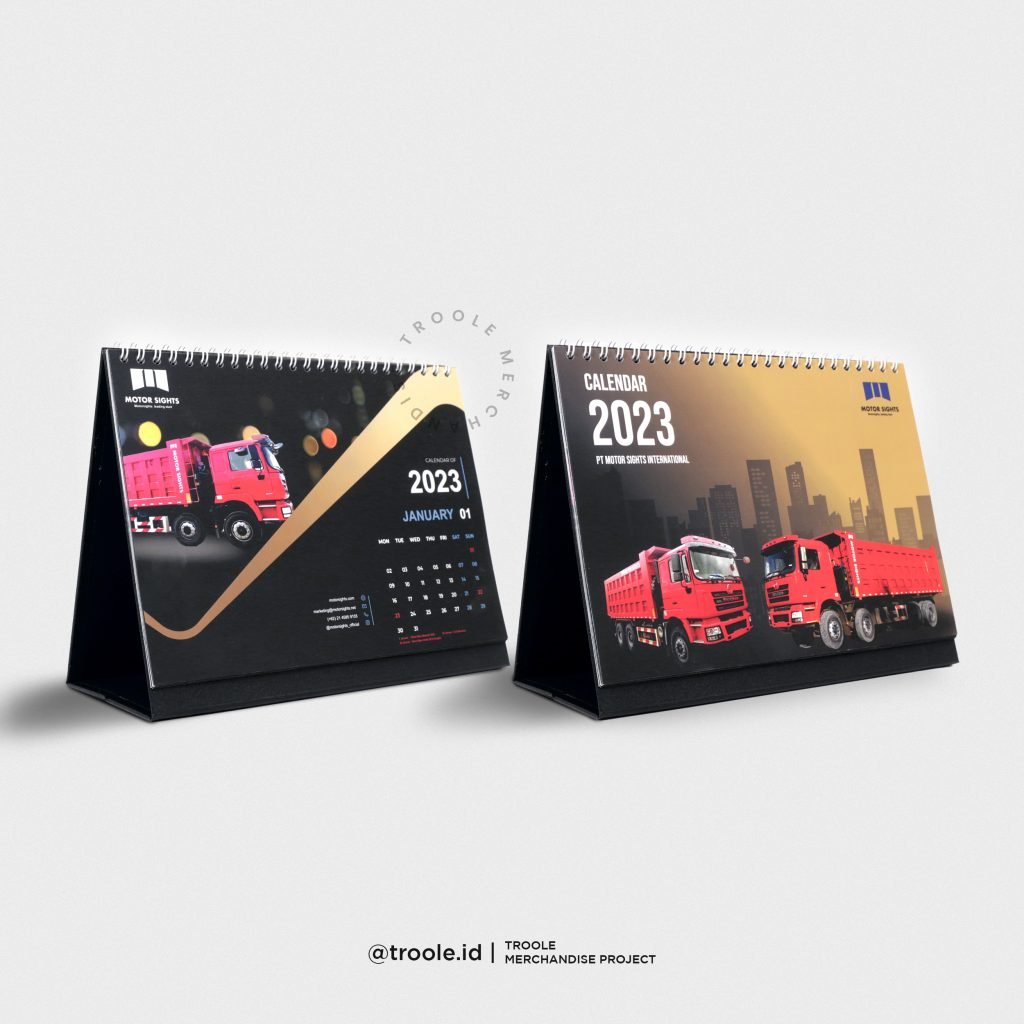 TROOLE MERCHANDISE - kalender custom Cetak Kalender Custom - Tanggalan 2026