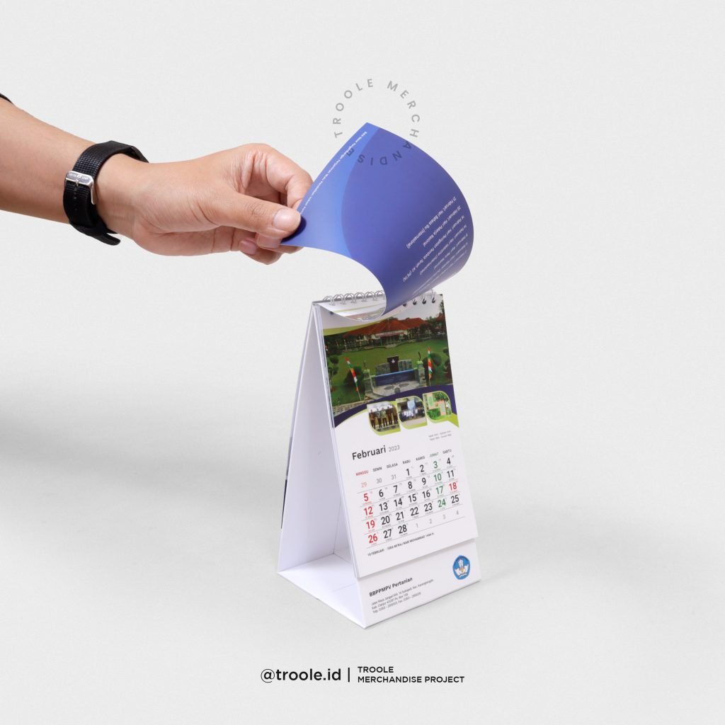 TROOLE MERCHANDISE - kalender custom Cetak Kalender Custom - Tanggalan 2026
