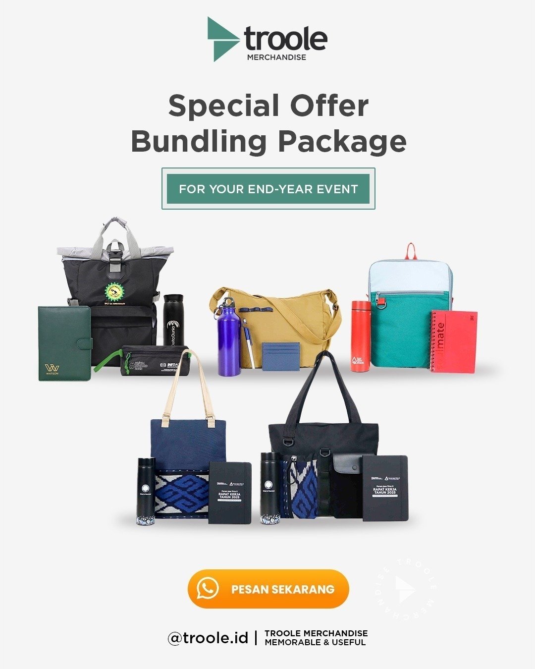 TROOLE MERCHANDISE - souvenir perusahaan akhir tahun Souvenir Perusahaan Akhir Tahun & Awal Tahun: Strategi Tepat untuk Menutup dan Membuka Tahun dengan Kesan Berarti