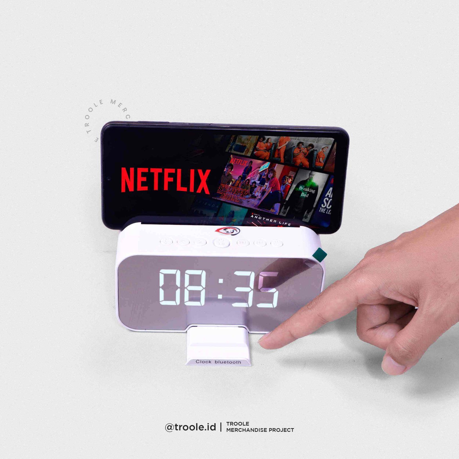 TROOLE MERCHANDISE - Seminar Kit Jam Speaker Blutooth