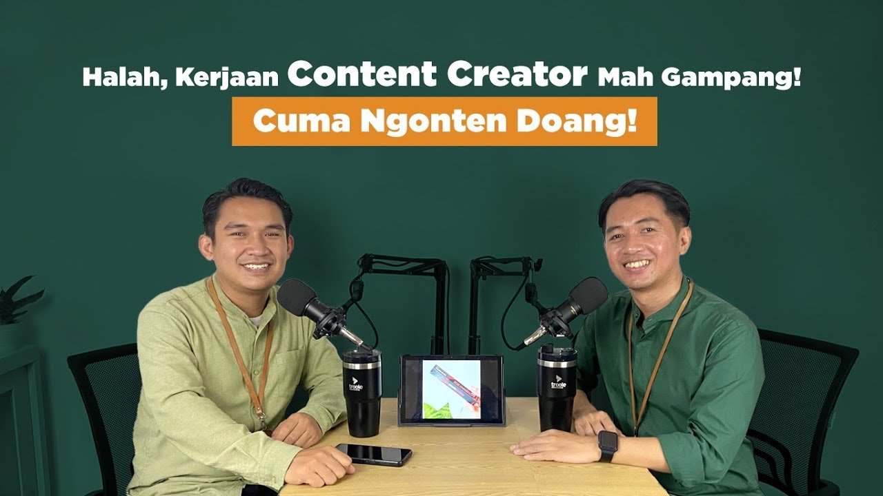 How to be a Content Creator: Tips & Trick ala Dadan Erlangga si Content Creator plus Penulis Novel