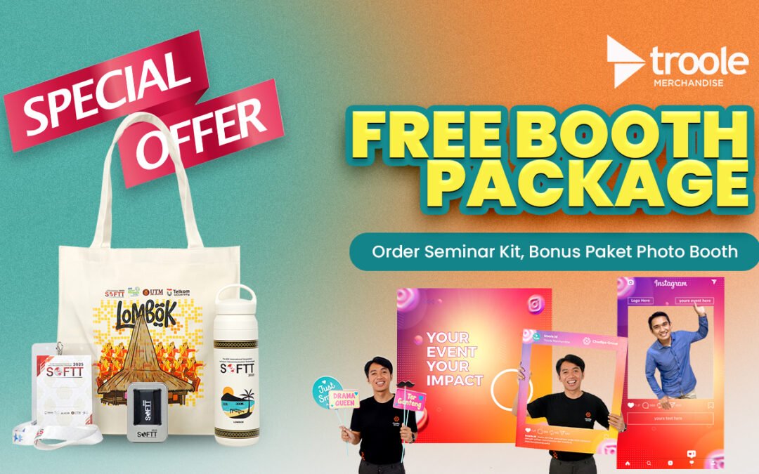 Cara Cerdas Naikkan Exposure Event: Paduan Seminar Kit Premium dan Bonus Photo Booth Eksklusif